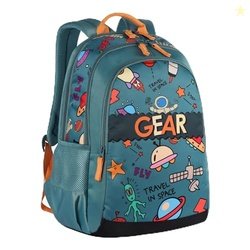 Gear Cartoon Space 17 /23L Medium Water Resistant School Bag/Casual 4