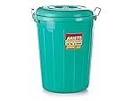 ARISTO Multipurpose Plastic Storage Bucket 50 Litre (Green), (45(D) x 53 CM)