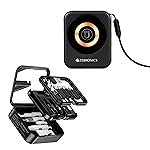 Zebronics 15W Magsafe Wireless Charger, Cleaning Kit, 60W Data Cable Kit – Type C, Micro USB, Lightning, USB A Converters, Mobile Stand, Pocket Mirror, 7 Cleaning Tools (Travmate 100)
