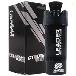 Leader Sportz Gym Shaker Pro Cyclone Bottle 500ml - Leakproof, Sturdy,