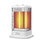 Havells Calenter 1050 Watt Room Heater With 3 Carbon Heating Tube| 3 Heat Setting| Tip Over Switch Protection| 3 Direction Heating| Upto 120min. Timer Setting| 2 Years Manufacturer Warranty (White)