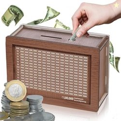 Money Saving Box for Adult 100000 -Money Box, Money Saving Box,1 Lakh