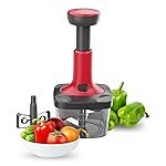 Lifelong Push Chopper 650ml | Compact and Efficient Vegetable, Onion, and Garlic Chopper, Essential Manual Kitchen Cutter for Quick and Easy Food Preparation, Ideal for Small Kitchens and Meal Prep
