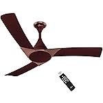 RR Signature Raptor 1200mm BLDC Designer Ceiling Fan | 350 RPM, 32W Low Power | 60% Energy Saving | Reverse Rotation | 4 Smart Modes | High Airflow | Low Noise | 2-Year Warranty [ALE BROWN]