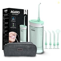AGARO Ultra Travel Dental Flosser for teeth,Portable,Cordless,Recharge