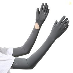 PALAY Hand Gloves for Sun Protection with Arm Sleeves for Women, Nylon