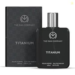 The Man Company Titanium Perfume for Men - 50ml | Premium Long-Lasting