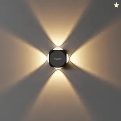 Murphy LED Outdoor Up/Down Wall Light - 6W, Warm White, (4 Multi-Direc