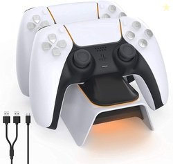 New World Upgraded for PS5 Controller Charger, for PlayStation 5 Contr