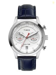 Timex Men Dual Time Analogue Watch TWEG176SMU01