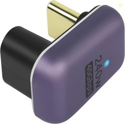 Tobo 240W 40Gbps USB C U Shaped Adapter USB4.0 Type C Male to Female 1