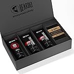 Beardo Charcoal 4-in-1 Giftset for Men | Complete Face & Body kit, pack of 4 (Facewash, Peel-off mask, Scrub, Soap) | Gift For Men | Gift for Husband