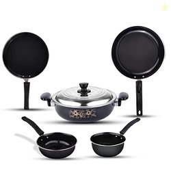 ATEVON Cast Iron Coockware Set 26cm (Black)