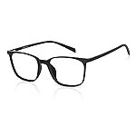 LENSKART BLU | Zero Power Blue Cut Computer Glasses | Gaming Glasses | Anti Glare, Lightweight & Blocks Harmful Rays | UV Protection Specs | Men & Women | Medium | LB E13526