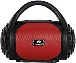 Zebronics Zeb-County Wireless Bluetooth Portable Speaker with Supporting Carry Handle, USB, SD Card, AUX, FM & Call Function. (Black+Red)