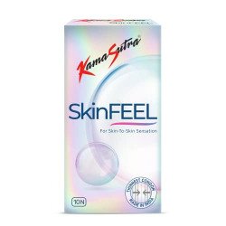 KamaSutra SkinFEEL Thinnest Condom for Men | Skin to Skin Sensation |