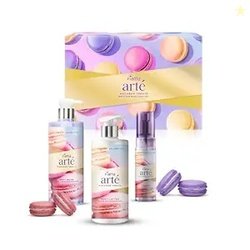 Fiama Arte Macaron Treats|Luxury Bath & Body Gift set, Pack Of 3|Gourm