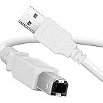 Zebronics USB Type-A to Type-B Printer Cable, 1.5 Meters, 480Mbps High-Speed Transfer, Nickel-Plated Connectors, Full Copper Core, for Printers, Scanners & Other Devices (PC15P)