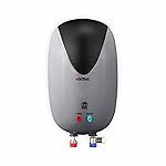 Activa 3 Liters Quick Water Heater Geyser, 3 KVA ISI Copper Element, 0.7mm Anti Rust Coated 304L Pure Stainless Steel Tank, Auto Cut-Off, ABS Body, BEE 5 Start Rated, 5 Year Warranty – Grey & Black