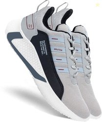 BRUTON Trendy Sports Running Running Shoes For Men (Grey , 6)