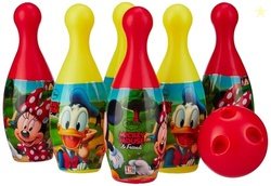 Amazon Brand- Jam and Honey Mickey Mouse Bowling Set for Kids|Indoor a