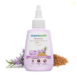 Mamaearth Rosemary Hair Scalp Serum 50ml with 95% Pure Rosemary, 4% An