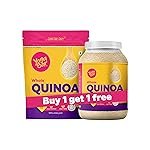Yogabar whole Quinoa 2 Kg | 100% Whole Quinoa | Weight Loss alternative to Rice and Wheat | High In Iron & Fibre |