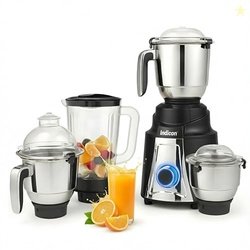 Indicon Fiesta 1200W Mixer Grinder with 4 Jars (3 Stainless Steel Jar
