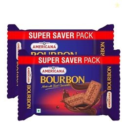 Americana Premium Bourbon Chocolate Sandwich Biscuits, 500g x 2 Packet