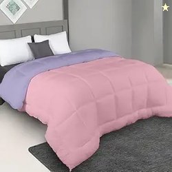 bien LIVING Plush Reversible Microfiber Comforter Double Bed | 220 GSM