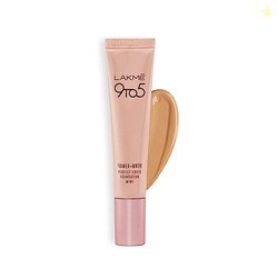 LAKM 9-5 P+M Fdn Warm Beige Liquid Foundation, Full Coverage, Matte Fi