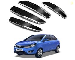 Status Car Door Guard Edge Protector Black Color for Tata Zest Set of
