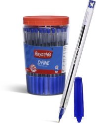 Reynolds DFine Ball Pen (Pack of 70, Ink Color - Blue)