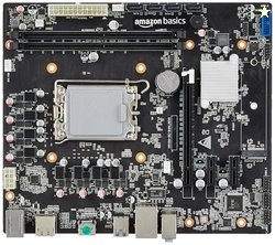 Amazon Basics Desktop Motherboard H610 | Intel LGA 1700 Socket | Suppo