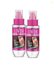 Livon 2 Pcs Hair Serum For Dry & Frizzy Hair For Shine & Damage Protec