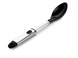 Crystal Nylon Serving Spoon with Steel Handle, 38 Cm