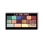 L.A. COLORS Sweet 16 Color Eyeshadow Palette Shimmery Finish, Playful, 20g (Multicolor)