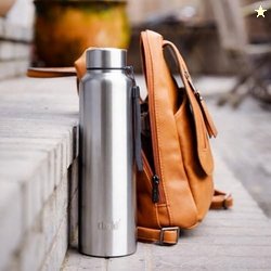 Clazkit Amaze Pro Classic 1000ml Sporty Stainless Steel Water Bottle|I