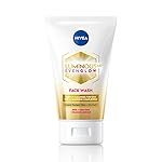 NIVEA Luminous Even Glow Face wash with an oil free formula, infused with AHA, Aloe vera, Guarana Extracts, Deeply cleanses, for Normal & Sensitive Skin, For Women & Men| 100ml