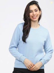 Tokyo Talkies Women Full Sleeve Solid Sweatshirt