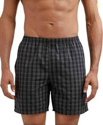 Texco India Checkered Men Black Boxer Shorts
