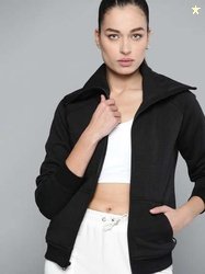 HRX by Hrithik Roshan Women Solid Sweatshirt