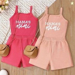 QBIC Baby Girls Casual Top Pant