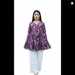 Loveyora Women Cotton Rayon Kurti Set