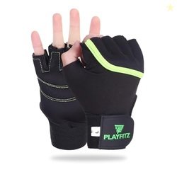 PLAYFITZ Commando Gym Gloves for Men & Women | Anti-Slip Workout Glove