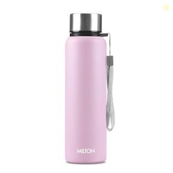 MILTON Brim 1000 Stainless Steel Water Bottle 875 ml, Single Walled, I