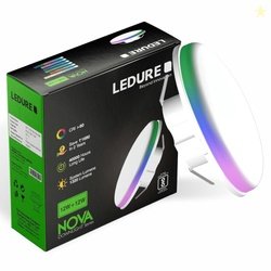 LEDURE Nova 12W+12W False Ceiling LED Downlight| 2-in1 Round Junction
