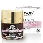 WOW Skin Science Cream Anti Aging No Parabens & Mineral Oil Night Cream, 50mL