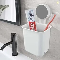 SHALVI Plastic Toothbrush Holders for Bathroom | Toothbrush Holders fo