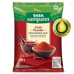 Tata Sampann Chilli Powder with Natural Oils, 100g, Lal Mirchi Powder,